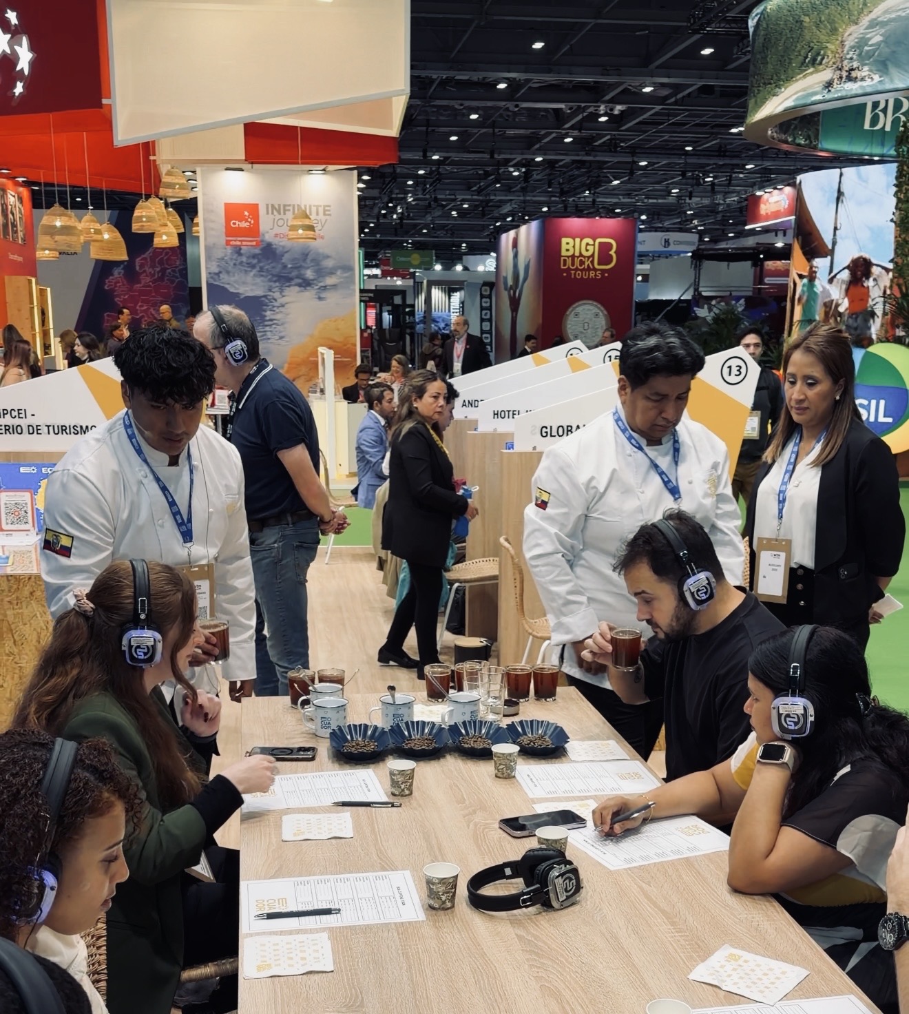 Embajadores del café ecuatoriano en escenarios internacionales