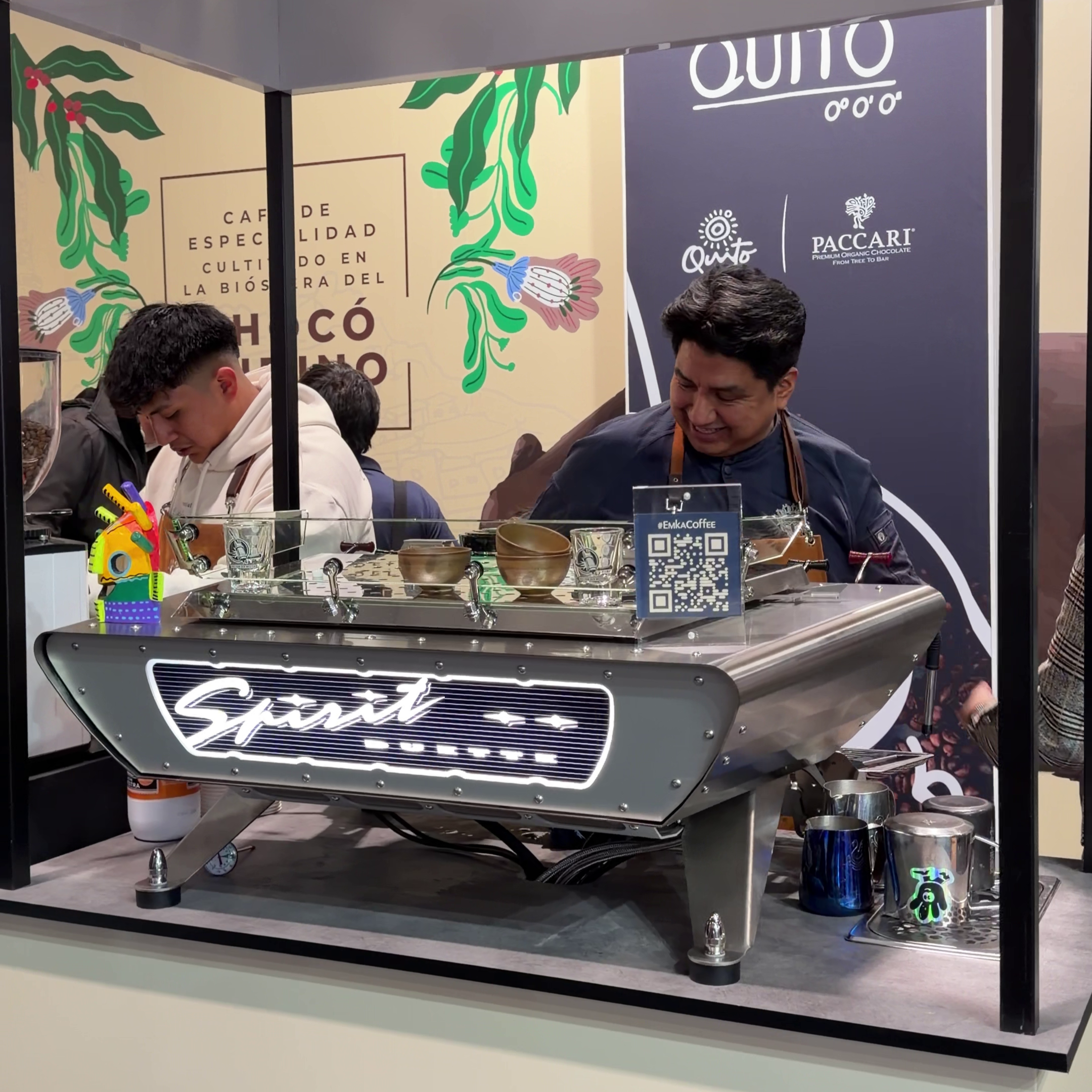 Estaciones de barista y catering de especialidad